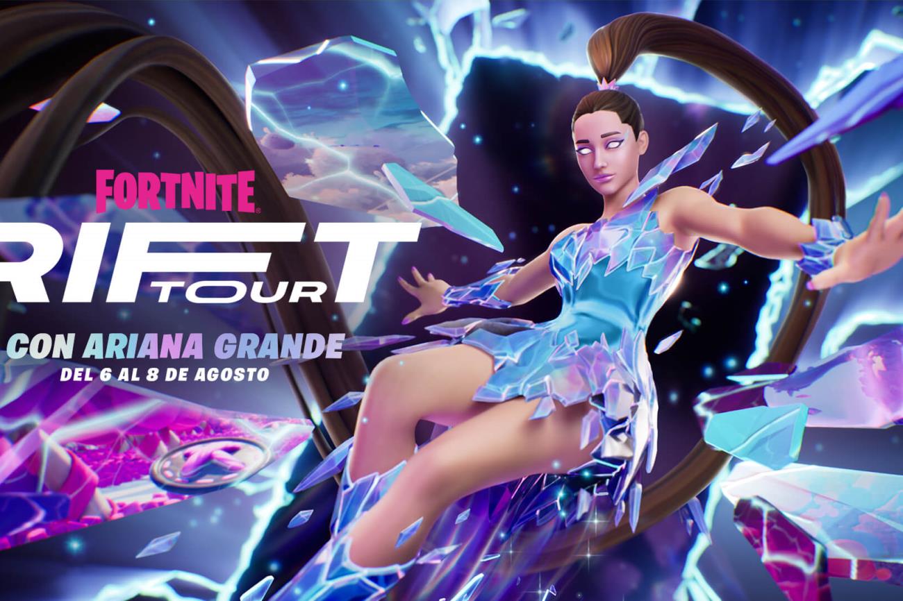 Fortnite anuncia concierto de Ariana Grande
