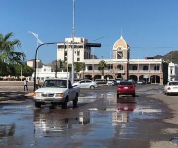 Negocios de Guaymas son los que sufren las consecuencias por las aguas negras