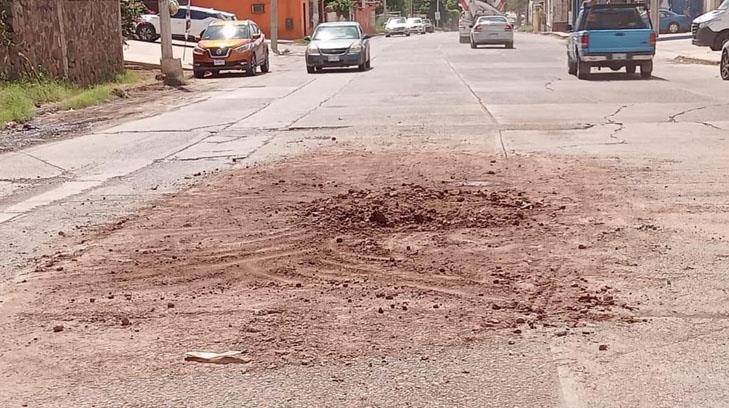 ¡Por fin! Tapan peligroso hoyo en Guaymas