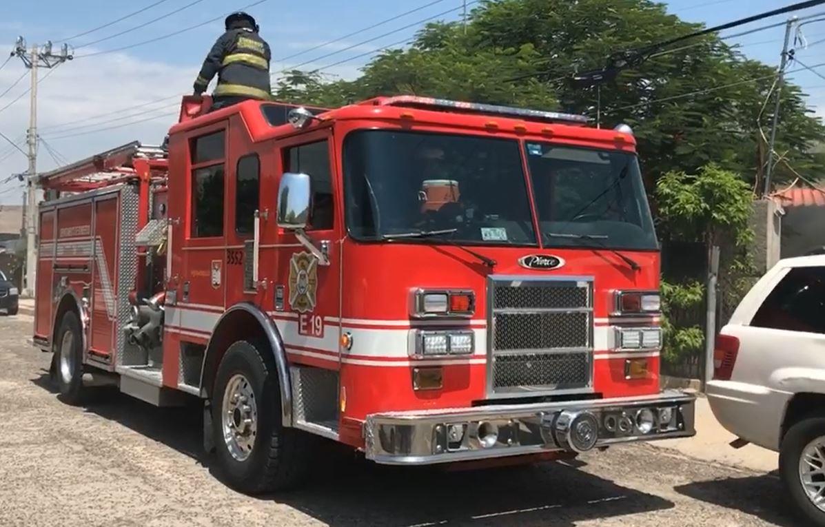 VIDEO - Incendio al sur de Hermosillo moviliza al cuerpo de bomberos