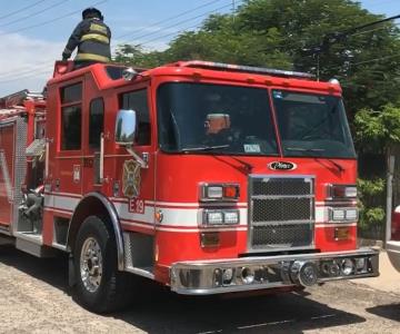 VIDEO - Incendio al sur de Hermosillo moviliza al cuerpo de bomberos