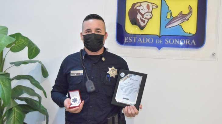 Francisco Valenzuela es el policía del año