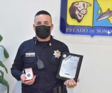 Francisco Valenzuela es el policía del año
