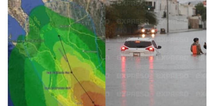 Alerta: Nora se enfila hacia Sonora y habrá lluvias extremas la siguiente semana