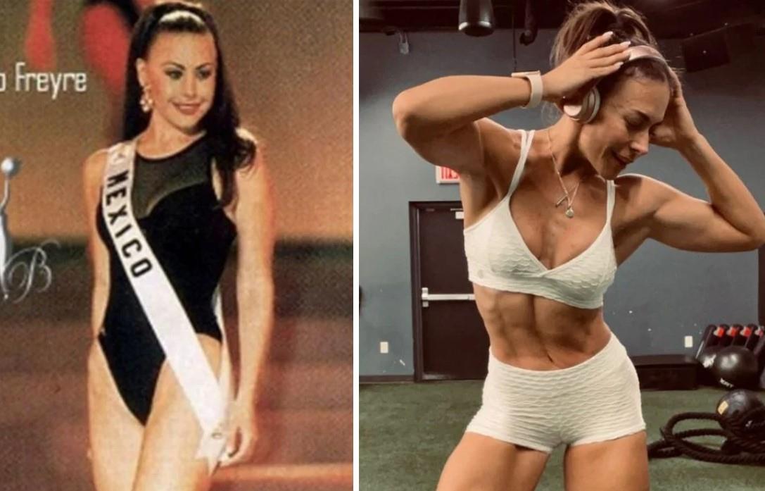 Así fue la impresionante transformación de Vanessa Guzmán: de Miss México a fisicoculturista