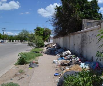 El bulevar Luz Valencia se ha convertido en el basurero de estas colonias