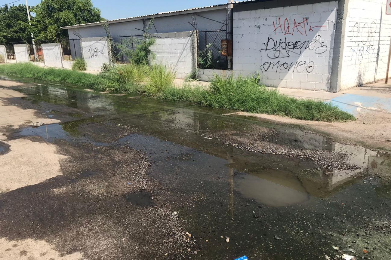 Esta escuela al sur de Hillo no se ve muy preparada para el regreso a clases el próximo lunes