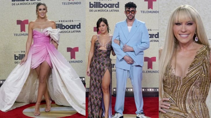 Así fue la alfombra roja de los Premios Billboard a la Música Latina