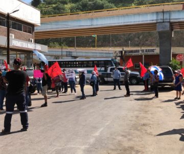 Video | Movimiento Antorchista de Nogales se manifiesta por obtención de terrenos