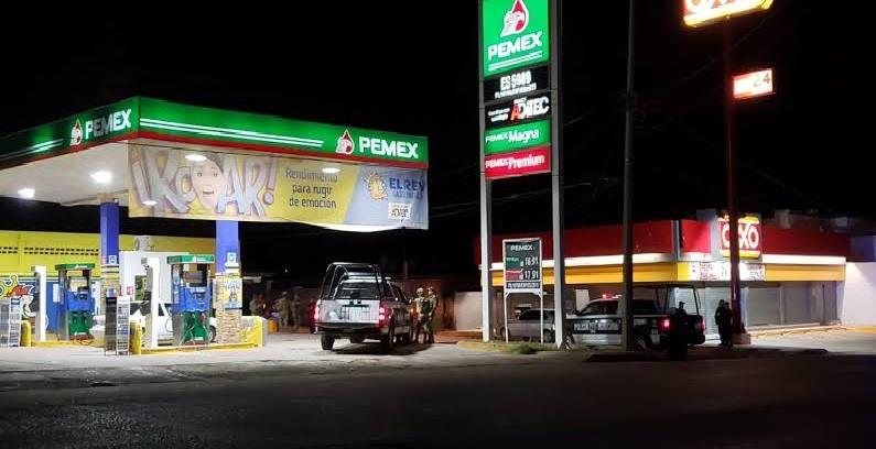 Ladrón a mano armada asalta gasolinera en Guaymas y se lleva 500 pesos