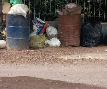Sólo se lleva la basura de una calle: Pueblo Mayo exige mejora en servicio de recolección