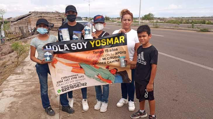 Botean en apoyo a Yosmar; requieren 130 mil pesos para la operación
