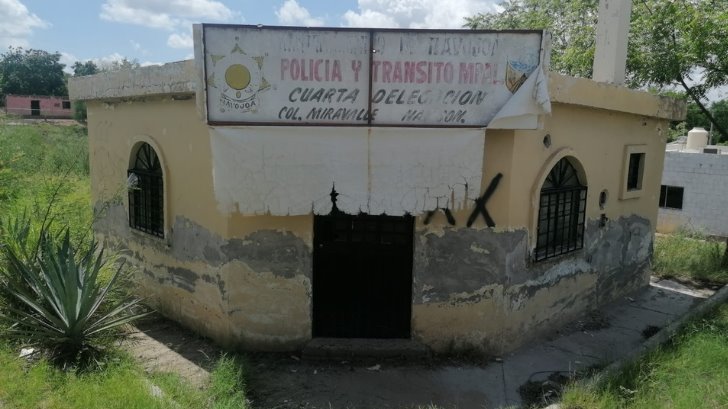 La mitad de las casetas de Seguridad Pública de Navojoa están abandonadas