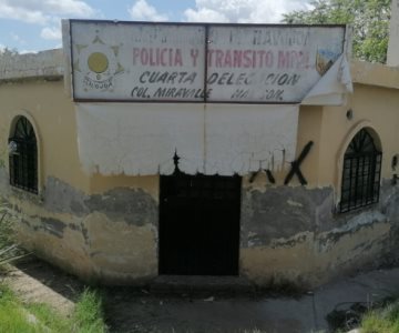 La mitad de las casetas de Seguridad Pública de Navojoa están abandonadas