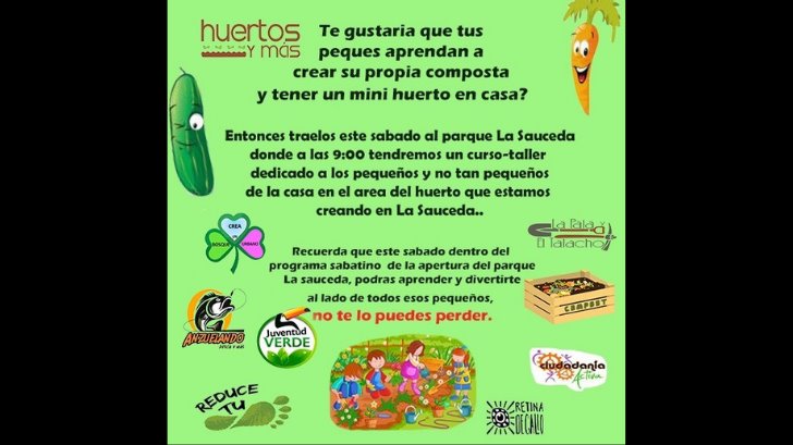 Invitan a talleres infantiles para fomentar la cultura del medio ambiente en Hermosillo