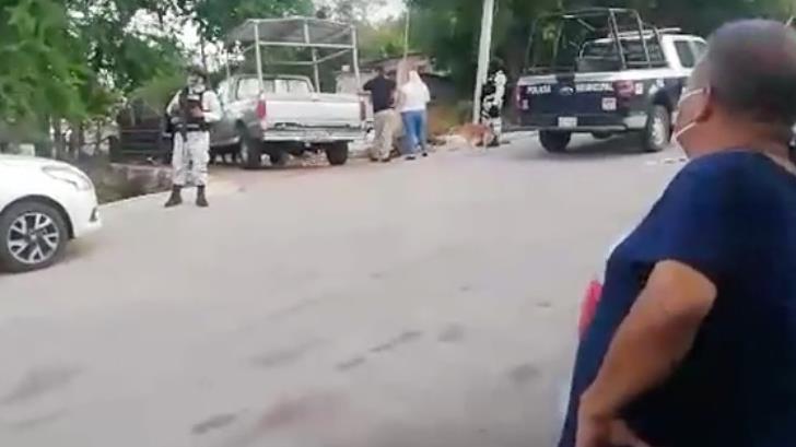 Asesinan a balazos a un hombre en la colonia San Vicente en Guaymas