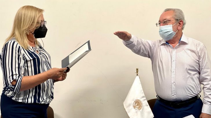Ex alcalde de Hermosillo toma protesta de un cargo administrativo en la Unison