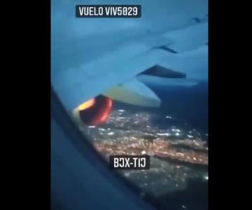 Aterriza de emergencia avión de Viva Aerobus por incendio en turbina