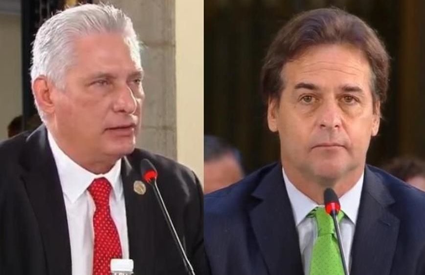 ¿Qué se dijeron el presidente de Cuba y el de Uruguay?