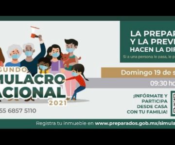 Protección Civil Sonora llama a participar en el próximo simulacro nacional