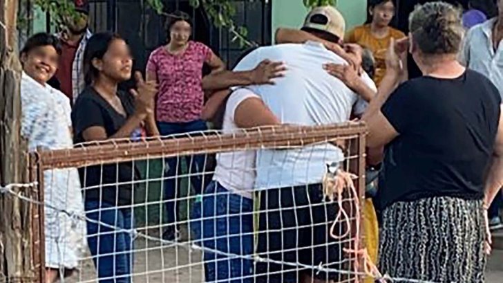 Menor de edad, víctima de extorsión, vuelve a casa con su familia en Guaymas
