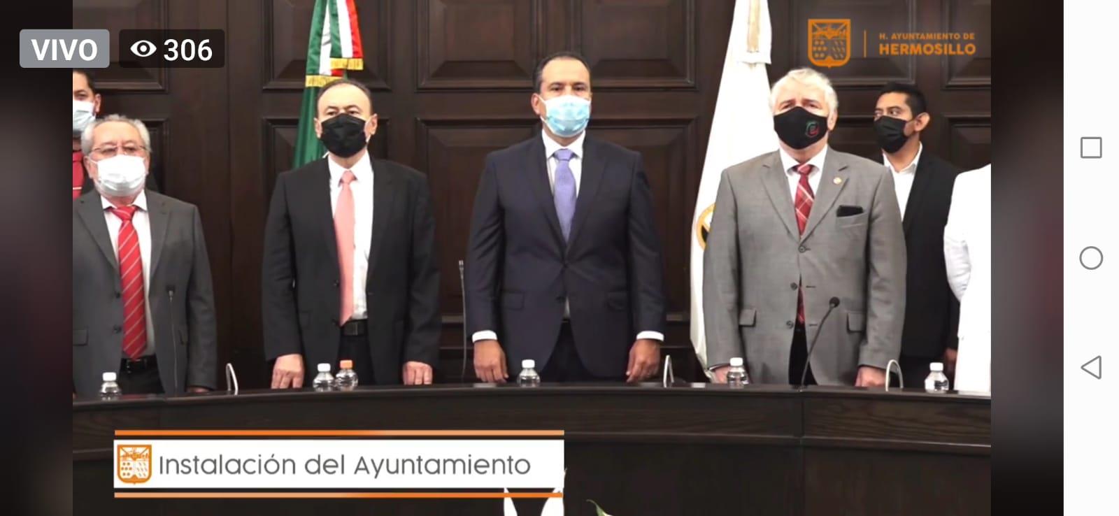 Rinde protesta Antonio Astiazarán como alcalde de Hermosillo