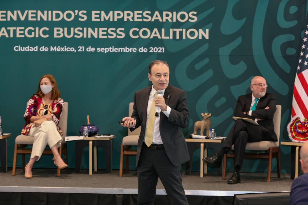 Alfonso Durazo participa en encuentro con inversionistas estadounidenses