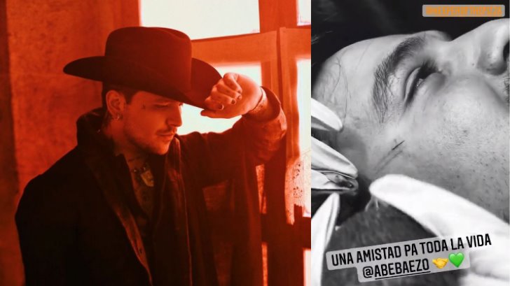 Hombre se hace tatuaje en honor a Christian Nodal