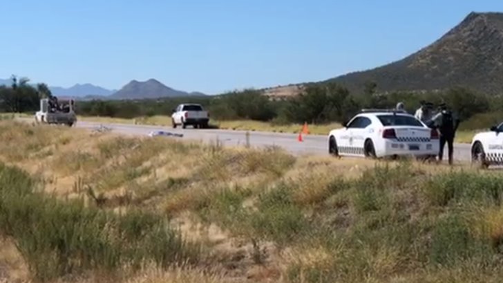 VIDEO | Muere hombre atropellado en la carretera Hermosillo-Guaymas