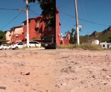 Denuncian pésimas condiciones de las calles en Guaymas