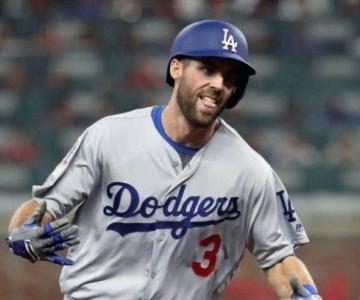 Tablazo de Chris Taylor pone a los Dodgers en Serie Divisional