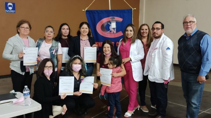 Colegio de Ingenieros Civiles de Nogales se unen a la lucha contra el cáncer de mama