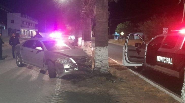 Despiden a funcionario de Guaymas después de chocar su carro; tenía tres semanas en el cargo