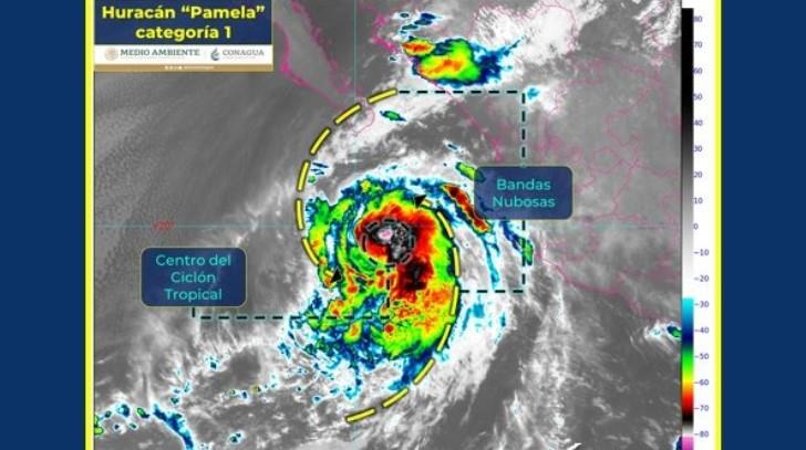 ¿Llegará el huracán Pamela a Sonora?