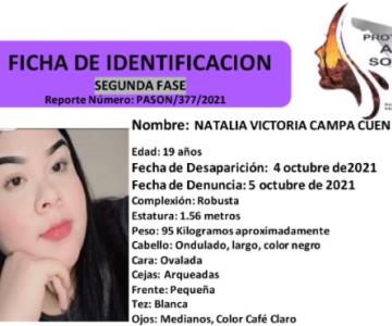 Desaparece Natalia Campa en Cajeme sin dejar rastro; activan protocolo Alba