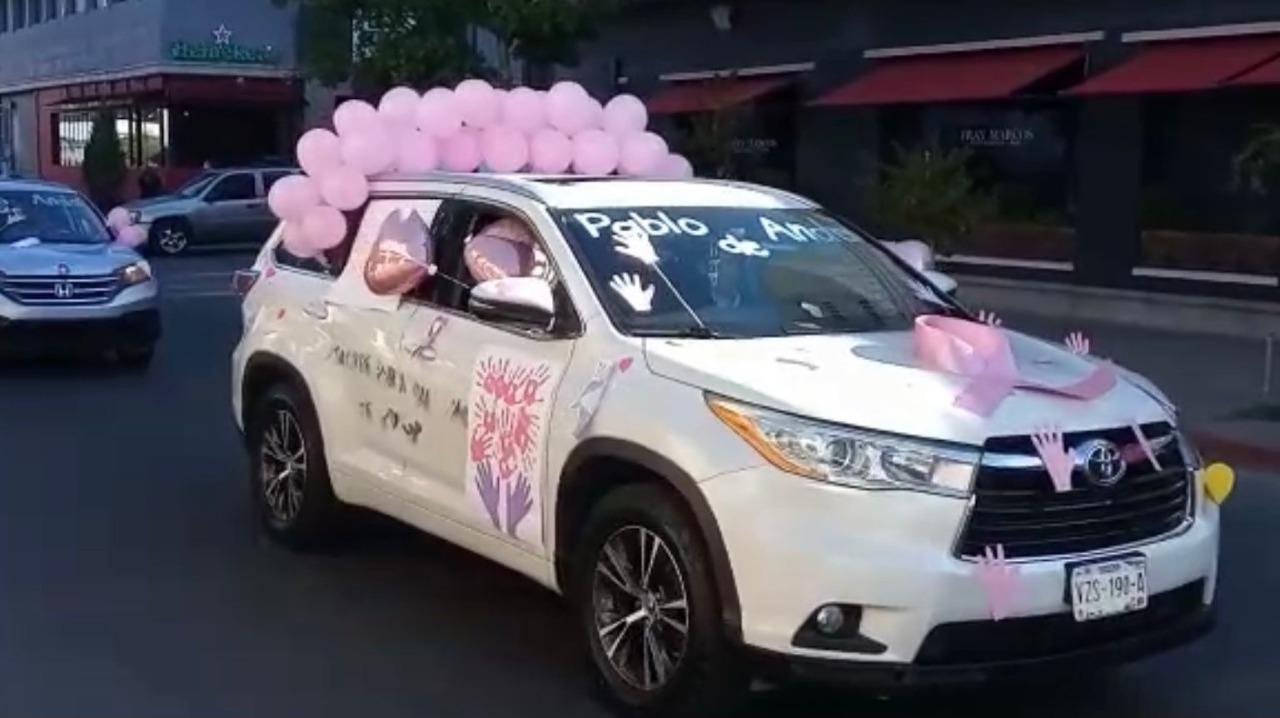 Que no dejen familias solas: Nogales se viste de rosa para concientizar sobre el cáncer de mama