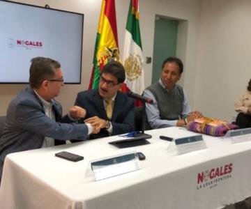 Embajador de Bolivia visita Nogales