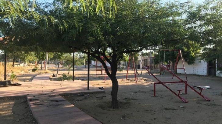 Los niños de la colonia Real del Cobre tienen prohibido ir al parque