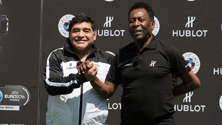 Dios te dio el genio y el mundo te dio su amor, Pelé recuerda a Maradona en su cumpleaños