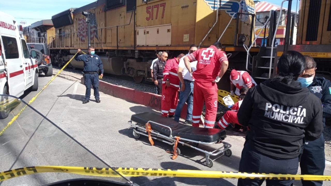 Tras horas de lucha, muere menor que fue arrollado por tren en Nogales