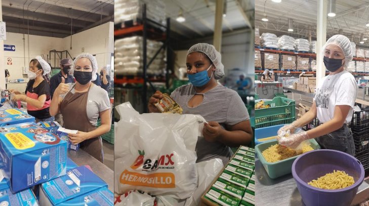 Invitan a ciudadanos a unirse como voluntarios al Banco de Alimentos de Hermosillo