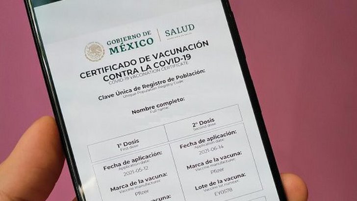 Cómo sacar el certificado de vacunación actualizado por internet