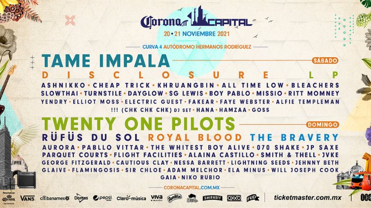 Por esta razón The Kooks canceló su concierto en el Corona Capital