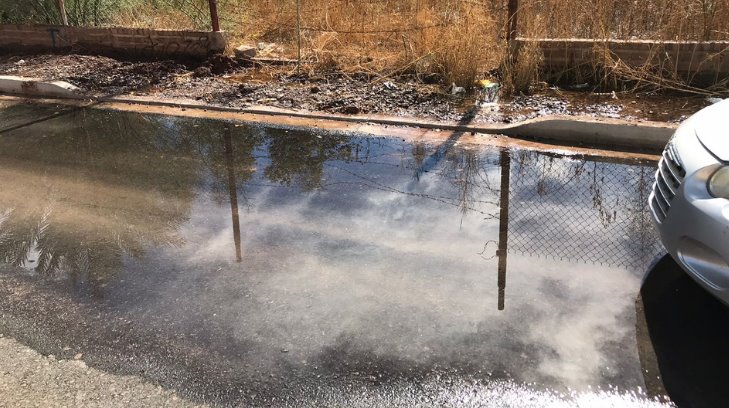 En domingo no hay fugas; así se desperdicia el agua en Navojoa