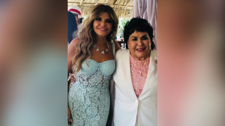 Es como mi mamá: Itatí Cantoral casi llora al preguntarle por Carmen Salinas (VIDEO)