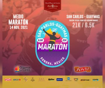 En sus marcas, listos... ¡Fuera! El Medio Maratón San Carlos-Guaymas ya está aquí