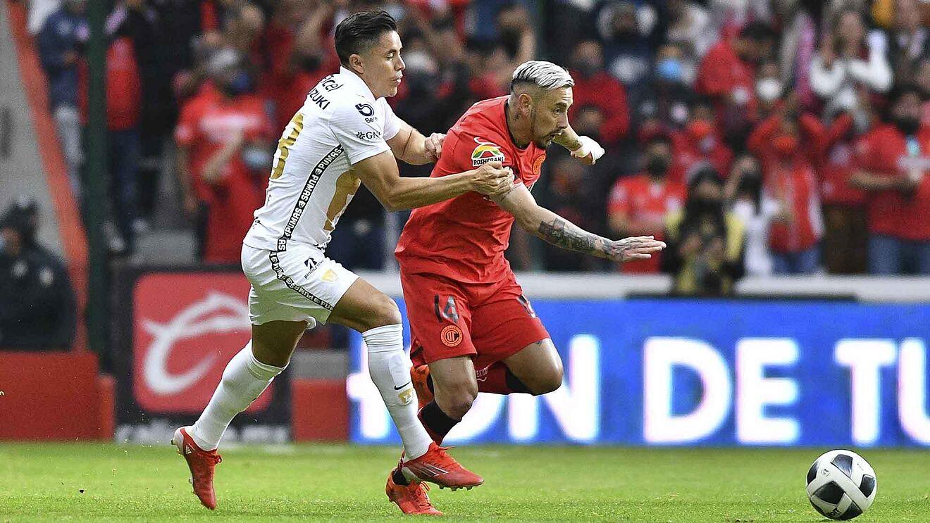 Pumas vence a Toluca para avanzar a cuartos de final