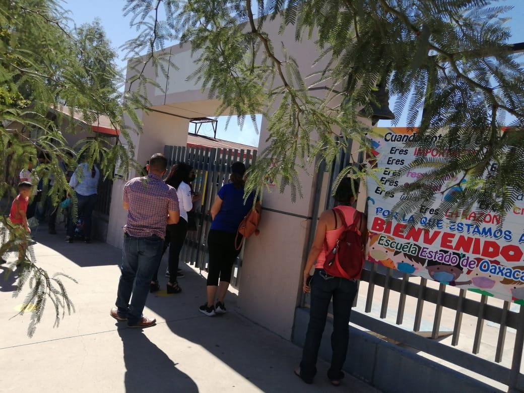 Así se vive el regreso a clases en esta escuela primaria de Hermosillo