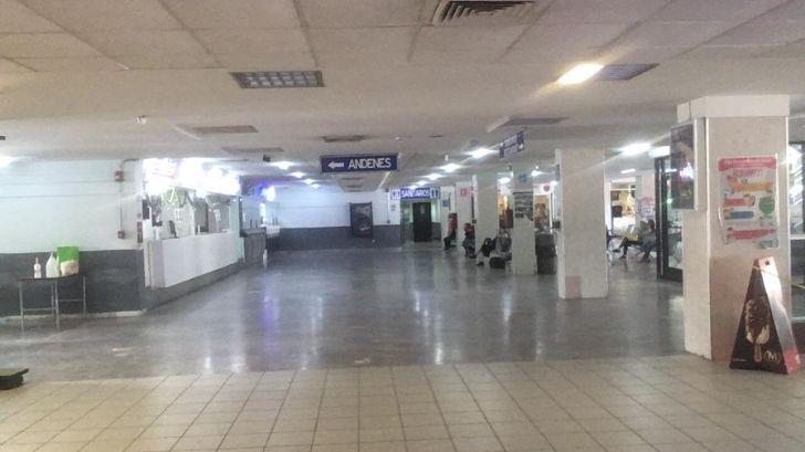 Central de Autobuses de Hermosillo está desolada en primeros días de diciembre
