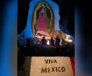 Navojoa tiene saldo blanco: peregrinaciones al Cerrito de la Virgen se logran de forma segura
